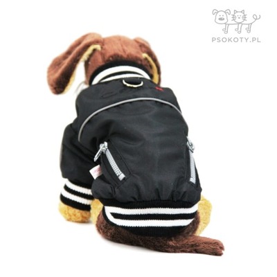 Colari K021 kurtka z odblaskiem czarna M - ubranko dla psa