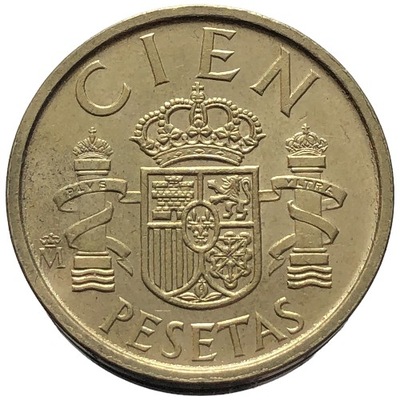 87044. Hiszpania - 100 peset - 1986r.