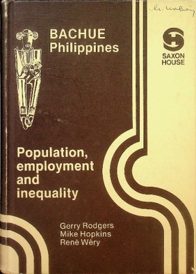 Population, Employment and Inequality Rene Wery