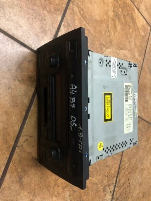 Радіо audi a4 b7 1.9tdi 05r. anglik фото №1