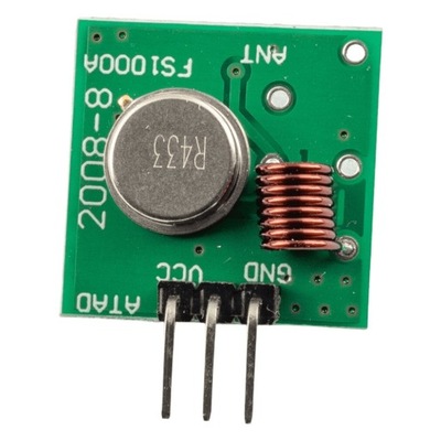 Moduł Nadajnik radiowy 433 MHz RF ARM AVR Arduino FS100A