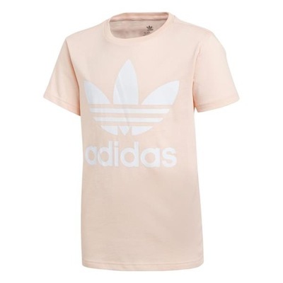 T-shirt Dziecięcy adidas GD2681 TREFOIL Różowy 158