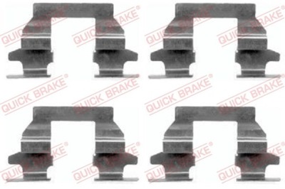 QUICK BRAKE 109-1625 SET AKCESORIOW, PADS BRAKE  