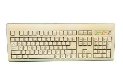 TURBO PLUS KB-8001 klawiatura mechaniczna do starego PC nietestowana