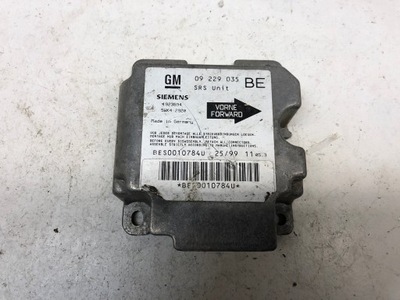 Датчик подушка безпеки opel vectra b astra g 09229035 фото №1
