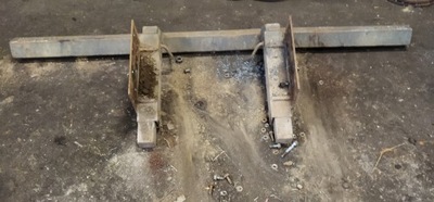 Бампер балка задняя mercedes atros mp2 mp3 фото №1