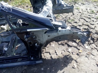 Ford fiesta mk8 четверть правая передняя блок двигателя фото №1