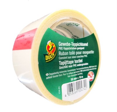 DUCK TAPE TRWAŁA Taśma dwustronna do dywanów