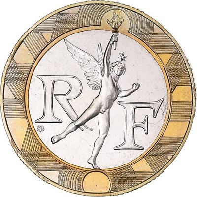 Moneta, Francja, 10 Francs, 1988, Monnaie de Paris