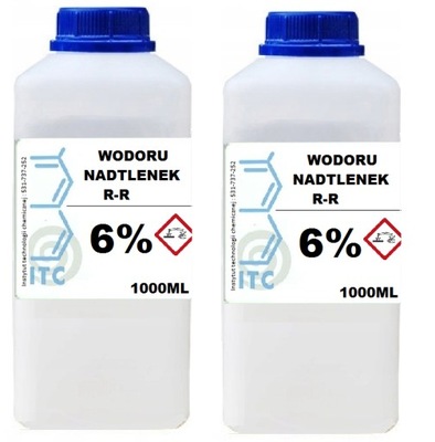woda utleniona 6% - 2 x 1000 ml ITC SMART
