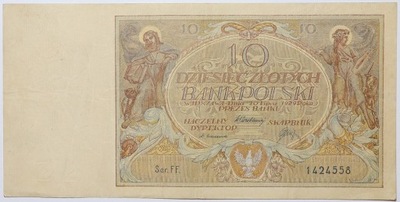 Banknot 10 Złotych - 1929 rok - Ser. FF.