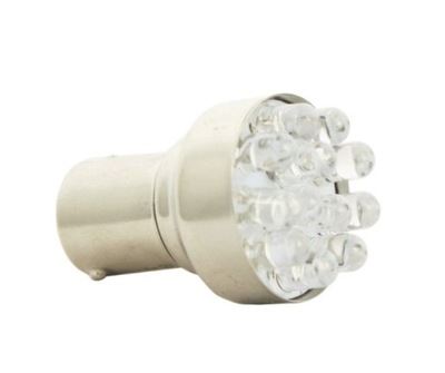 ЛАМПОЧКА LED (СВЕТОДИОД ) 24V BA15S БЕЛАЯ BOSMA 2 ШТУКИ. 7057