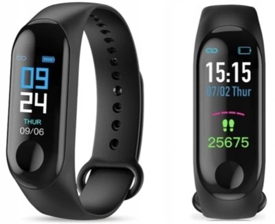 Smartwatch SmartBand Opaska sportowa Zegarek M3 z pomiarem pulsu