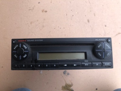 Радио автомобильные seat ibiza iii 02-09 6l0035156 фото №1
