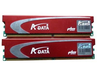 Pamięć DDR2 4GB 1066MHz PC8500 Adata Plus Series 2x 2GB Dual Gwarancja