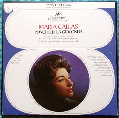 Ponchielli - La Gioconda - Callas, Cossotto, Votto - 1959 3LP Box