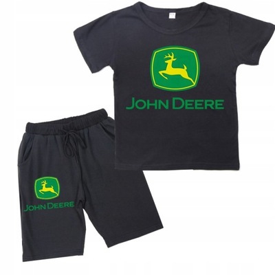 KOMPLET JOHN DEERE T-SHIRT SPODENKI UNIKAT