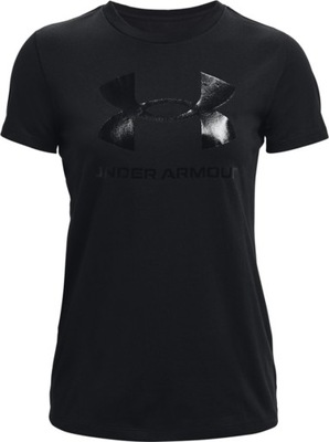 KOSZULKA DAMSKA UNDER ARMOUR SPORTSTYLE CZARNA r S