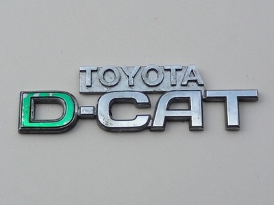 TOYOTA RAV4 AVENSIS T25 ЭМБЛЕМА КРЫЛА D-CAT фото