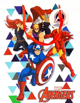 Torebka prezentowa Avengers na prezent 23x17x10 cm