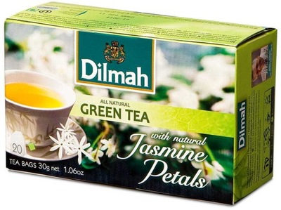 Herbata zielona Dilmah Jasmine Green Tea 20szt