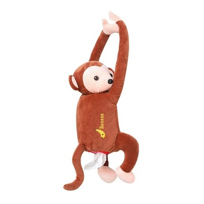 Nowa śliczna małpka z chusteczkami w kolorze