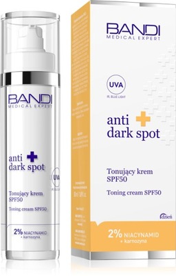 BANDI Anti dark spot Tonizujący krem przebarwienia SPF50