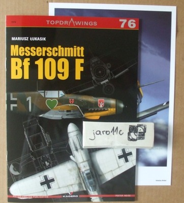 Messerschmitt Bf 109 F - Kagero Topdrawings 76
