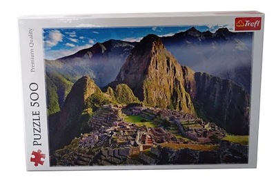 Puzzle 500 Tref Zabytkowe sanktuarium Machu Picchu