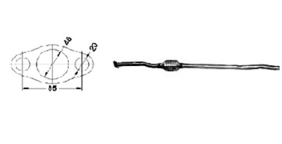 Каталізатор jmj 1090000 170629 фото №1
