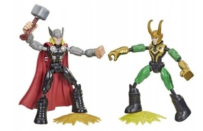 Bend and Flex Avengers Thor vs Loki Hasbro F0245