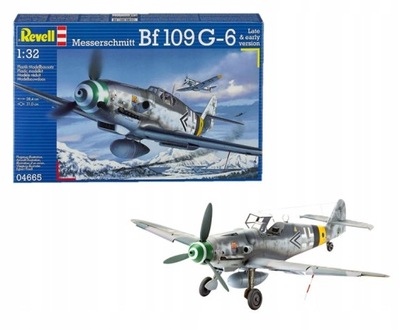 Revell 1:32 MESSERSCHMITT BF109 G-6 04665