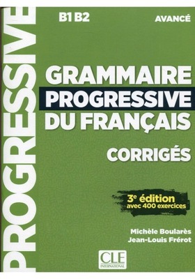 Grammaire progressive du Francais avance klucz