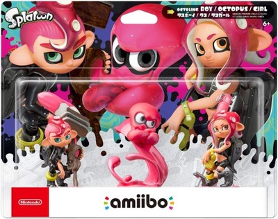 NINTENDO AMIIBO SPLATOON OCTOLING - 3 PACK