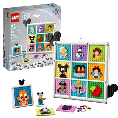 LEGO DISNEY 100 LAT KULTOWYCH ANIMACJI DISNEYA 6+