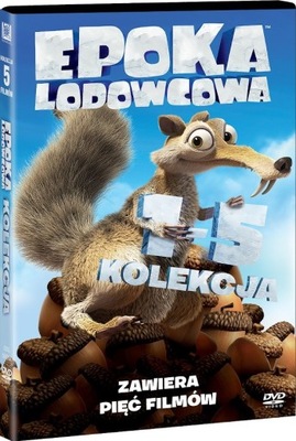 EPOKA LODOWCOWA 1-5 KOLEKCJA 5 FILMÓW 5DVD BOX PL
