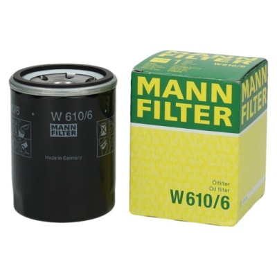 Фільтр оливи mann w610/6 фото №1