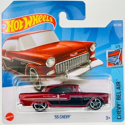 Hot Wheels 2022 '55 Chevy Hcw84 20/250