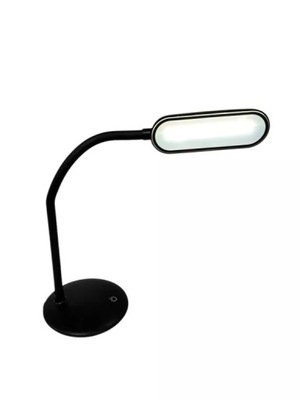 CZARNA LAMPA BIURKOWA LED BEZPRZEWODOWA STOŁOWA