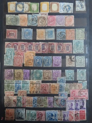 Zestaw znaczków Włochy kas. D8696