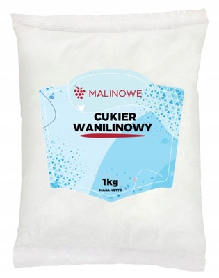 Cukier wanilinowy 1kg Waniliowy