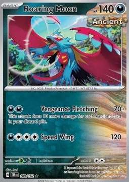 Roaring Moon (TEF 109) HOLO - Pokemon