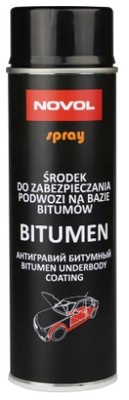 Novol Bitumen spray. Środek do konserwacji podwozi