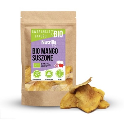 MANGO SUSZONE EKOLOGICZNE 100g BEZ CUKRU BIO