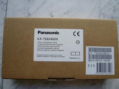PANASONIC KARTA 2 DOMOFONÓW KX-TE82460