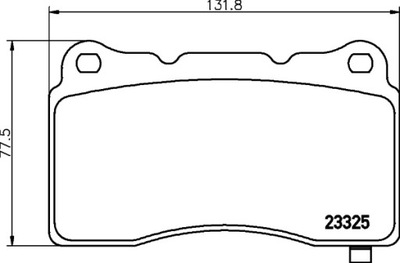 HELLA 8DB 355 014-451 JUEGO ZAPATAS HAMULCOWYCH,  