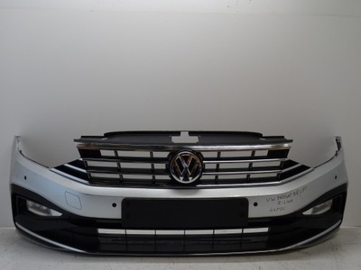 Vw passat b8 lift r-line 4xpdc 3g0 бампер przódprzednie решітка радіатора kompletny фото №1