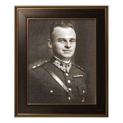 Portret W. Pilecki polski bohater fotografia