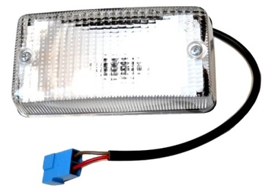 FARO PARTE TRASERA RETROVISOR DE VISIÓN TRASERA SOPORTE AL TORNILLOS CON CABLE FIAT 126 125  