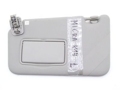 Nissan micra k14 16- захист сонцезахисна ліва фото №1